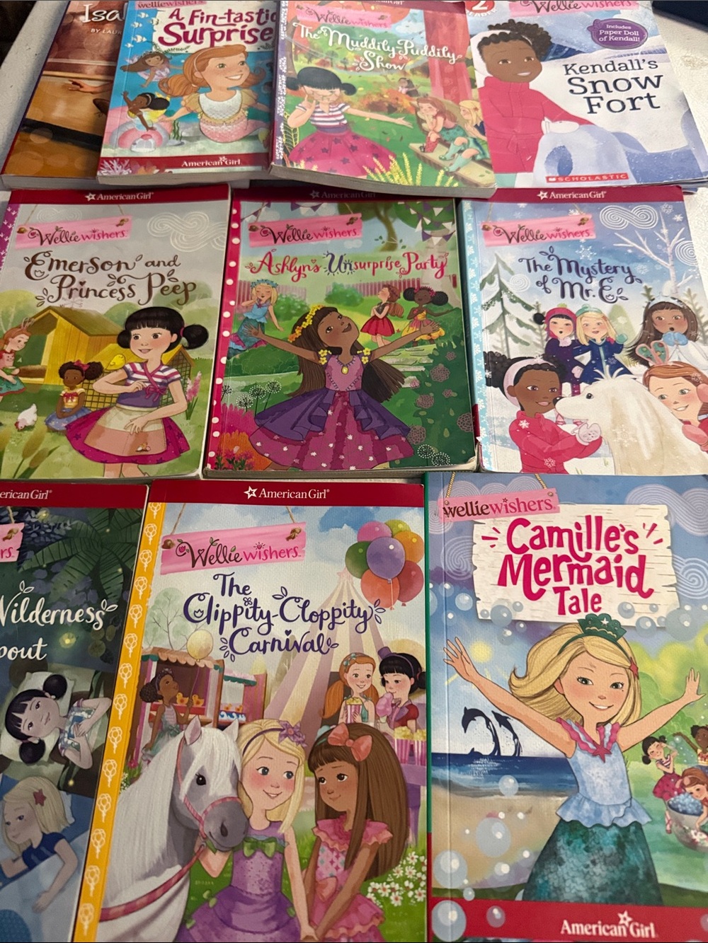 American Girl WellieWishers Book Set - Colorful Kids Story Collection